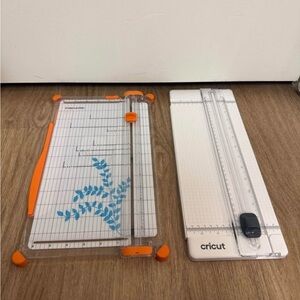 Fiskars and cricut paper cutter bundle